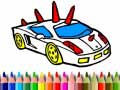 Гульня Back To School: GTA Cars Coloring