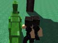 Гульня Blocky Dino Park Raptor Attack