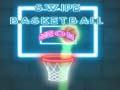 Гульня Swipe Basketball Neon