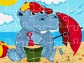 Гульня Hippo Jigsaw