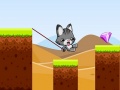 Гульня Swing Cat Endless Jump