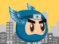 Гульня Flappy Superhero Dunk