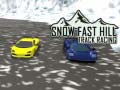 Гульня Snow Fast Hill: Track Racing