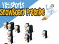 Гульня Yetisports Snowboard Freeride