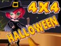 Гульня 4X4 Halloween 