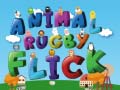 Гульня Animals Rugby Flick
