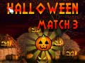 Гульня Halloween Match 3