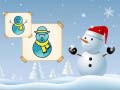 Гульня Happy Snowman Coloring