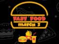 Гульня Fast Food Match 3