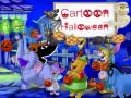 Гульня Cartoon Halloween Slide Puzzle