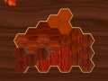 Гульня Woody Block Hexa Puzzle