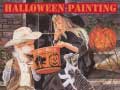 Гульня Halloween Painting