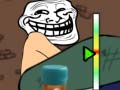 Гульня Troll Bottle Kick