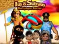 Гульня Bus & Subway Multiplayer Runner