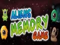 Гульня Aliens Memory Game