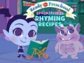 Гульня Spooktacular Rhyming Recipes
