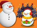 Гульня Gravity Snowman Christmas