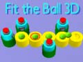 Гульня Fit The Ball 3D