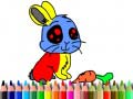 Гульня Back To School: Rabbit Coloring Book