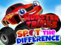 Гульня Monster Trucks Spot the Difference