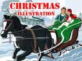 Гульня Christmas Illustration