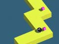 Гульня Zigzag Ball Dash