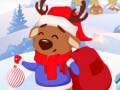 Гульня Christmas Deer Jigsaw