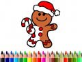 Гульня Back To School: Christmas Cookies Coloring