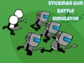 Гульня Stickman Gun Battle Simulator