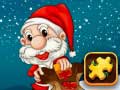 Гульня Santa Claus Puzzle Time