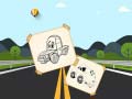 Гульня Funny Cars For Kids Coloring