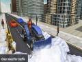 Гульня Grand Snow Clean Road Driving Simulator