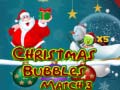 Гульня Christmas Bubbles Match 3 