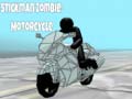 Гульня Stickman Zombie: Motorcycle