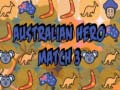Гульня Australian Hero Match 3