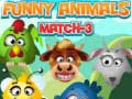 Гульня Funny Animals Match 3