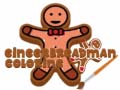 Гульня Gingerbreadman Coloring