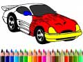 Гульня Back To School: Muscle Car Coloring