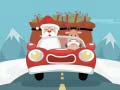 Гульня Santa Giving Presents Jigsaw
