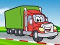 Гульня Happy Trucks Coloring