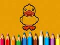 Гульня Back To School: Ducks Coloring Book