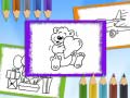 Гульня Cartoon Coloring Book