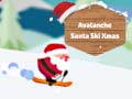Гульня Avalanche Santa Ski Xmas