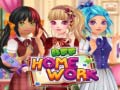 Гульня Bff Home work