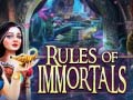 Гульня Rules of Immortals