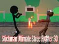 Гульня Stickman Ultimate Street Fighter 3D