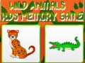 Гульня Wild Animals Kids Memory game