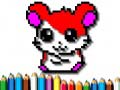 Гульня Pixel Coloring Time