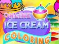 Гульня Online Ice Cream Coloring