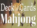 Гульня Deck of Cards Mahjong